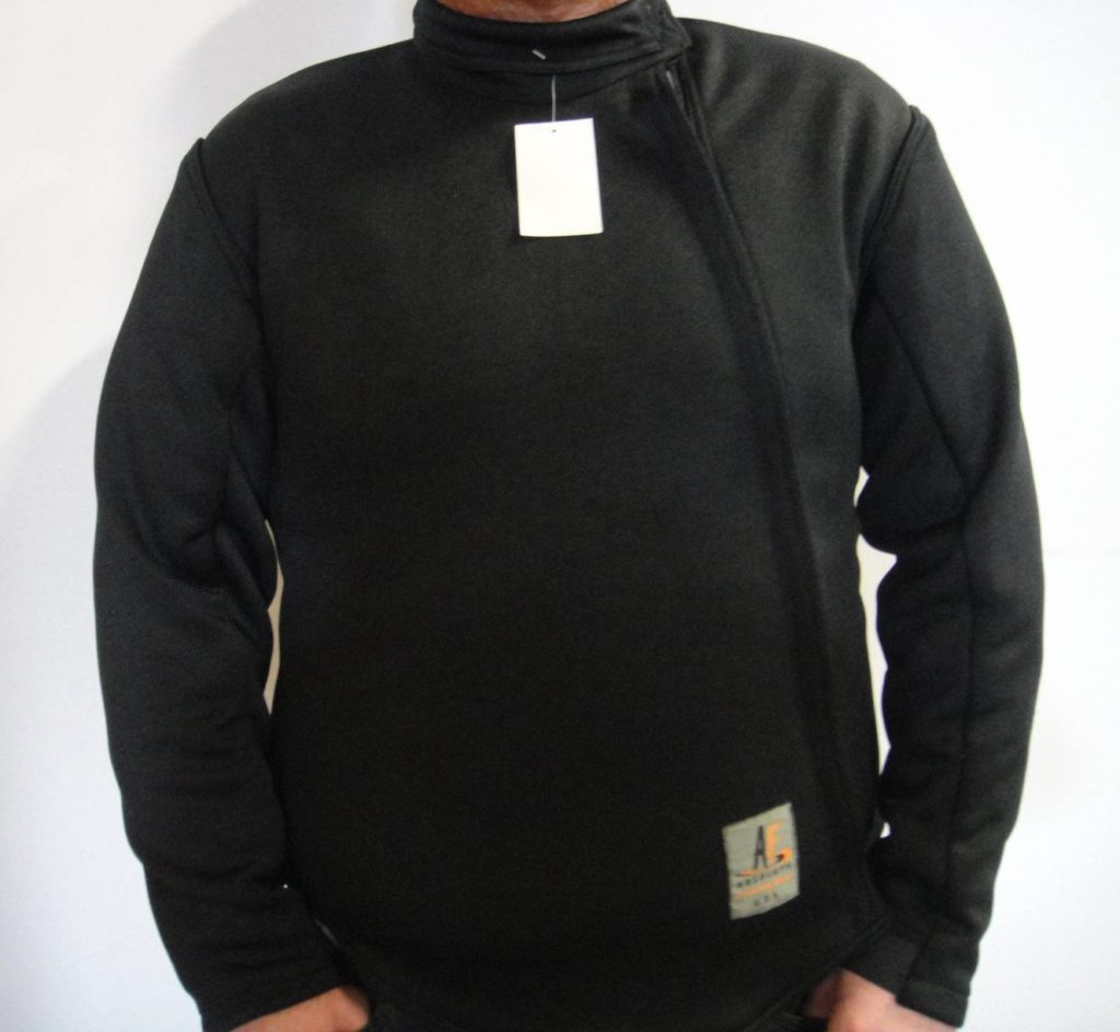 Absolute Coach Black Elite Stretch Jacket Nigerian Fencing Federation